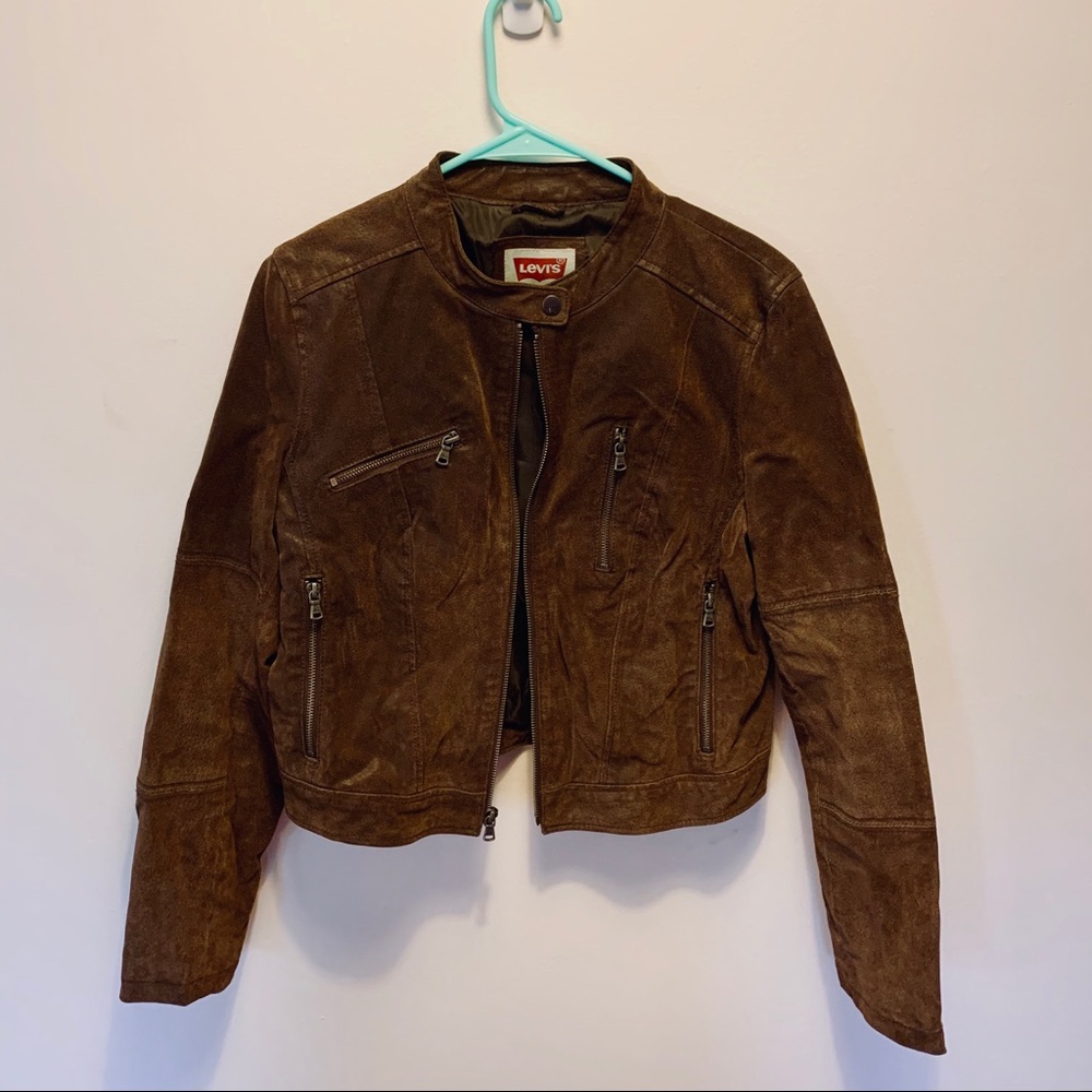 Levi’s Authentic Leather Moto Jacket - image 1